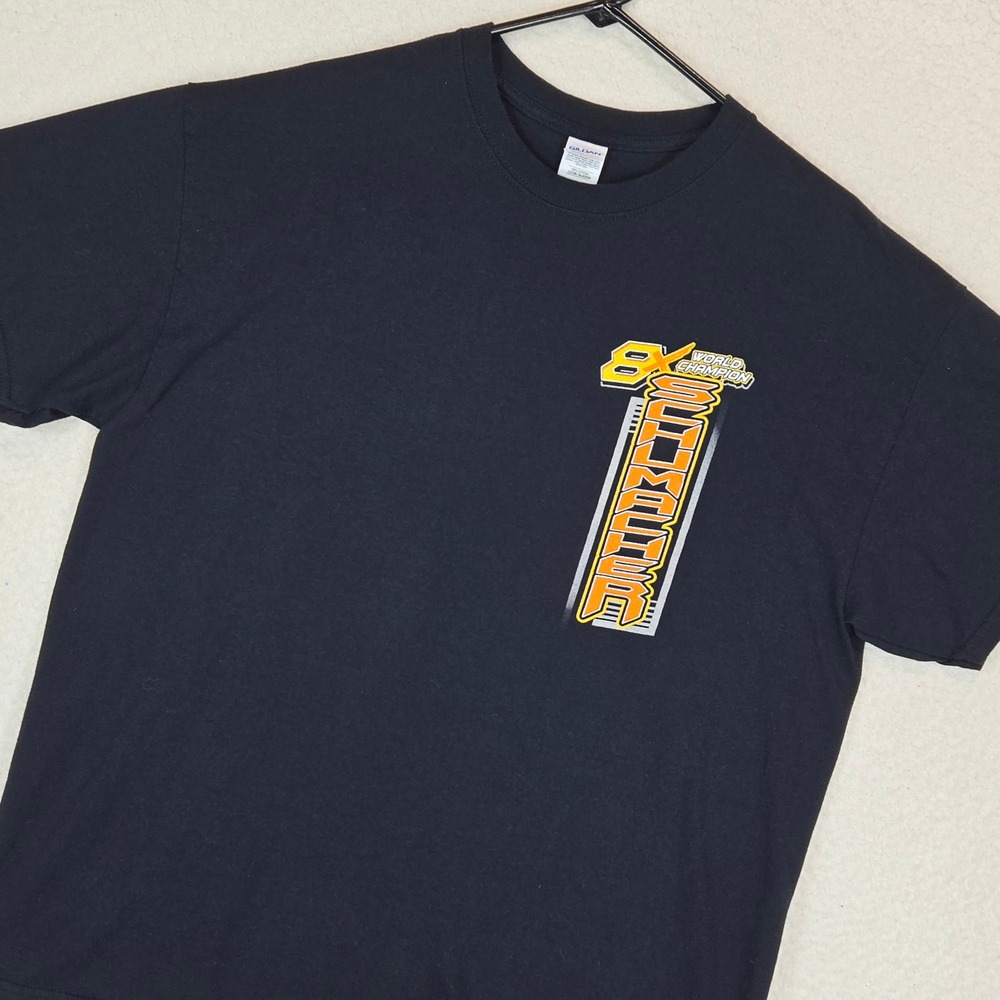 Tony Schumacher SCAG Drag Racing T-Shirt Mens XL NHRA Top Fuel Graphic Biker Tee